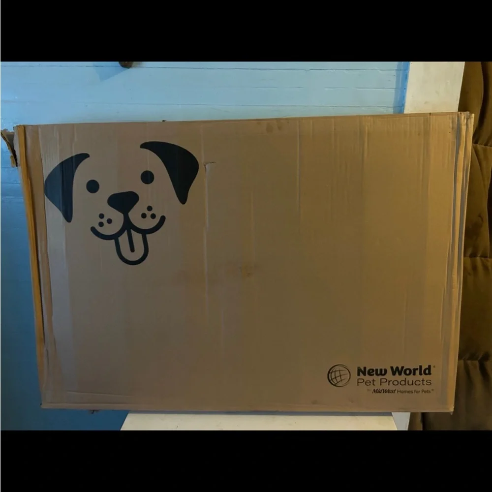 A very large dog kennel
